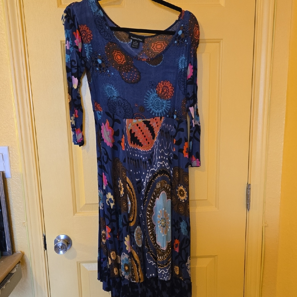 Flirty Jersey Colorful Dress